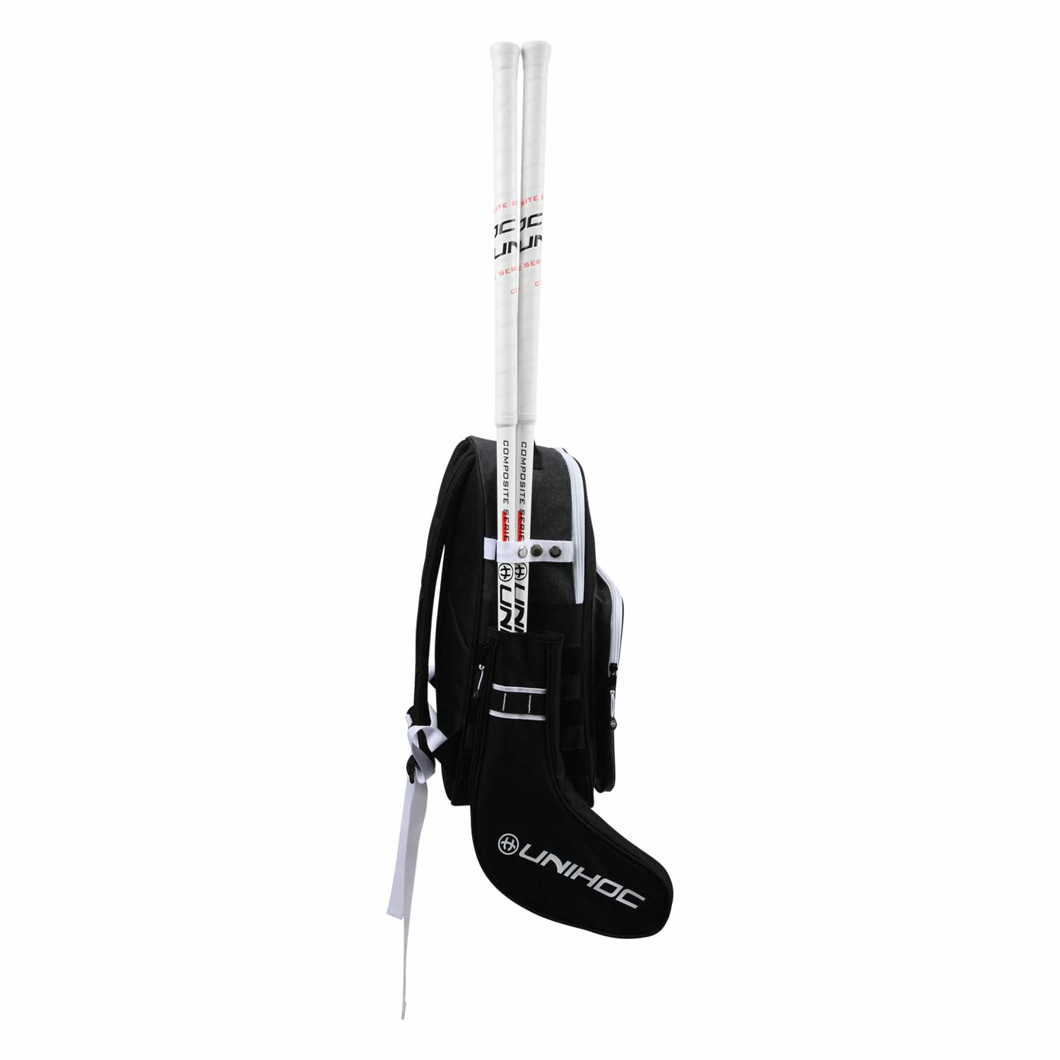 Backpack TACTIC (with stick holder) black/white-rollover image