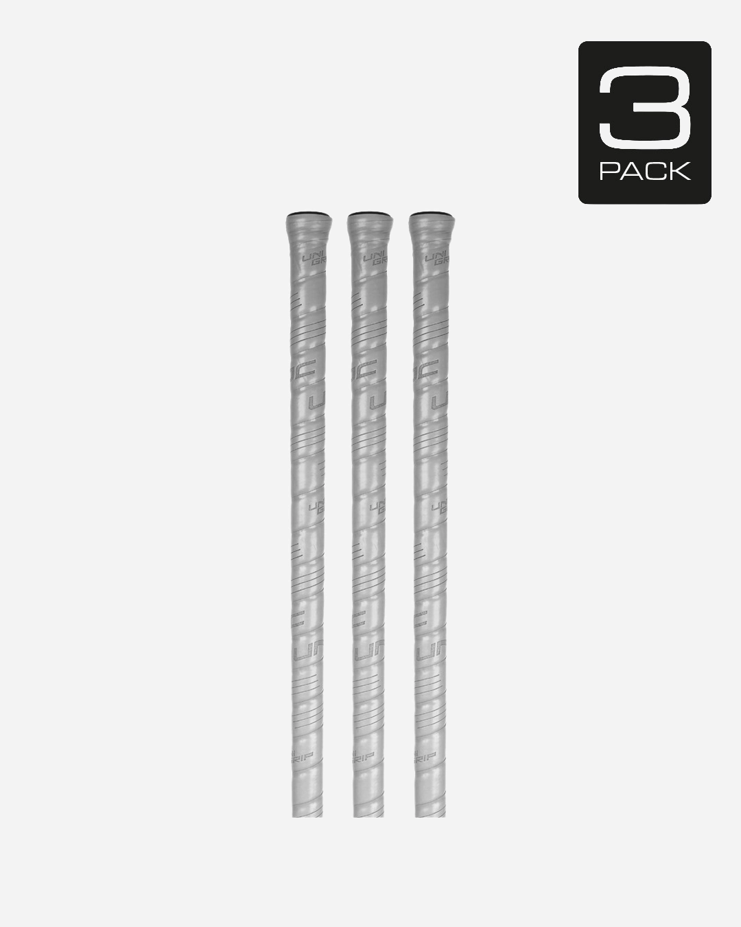 3-PACK UNI GRIP GREY