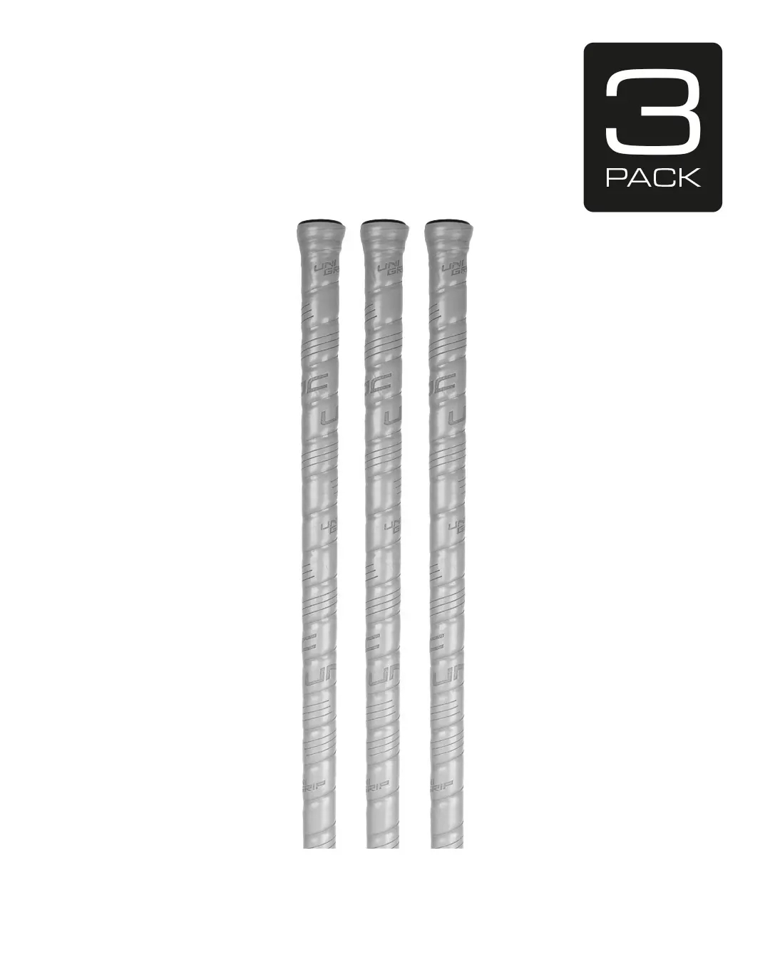 3-PACK UNI GRIP GREY