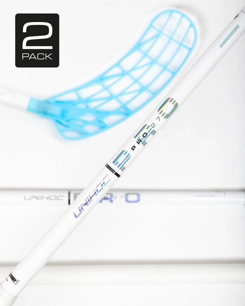 2-PACK STICK UNILITE PRO 27 CLASSIC WHITE/BLUE