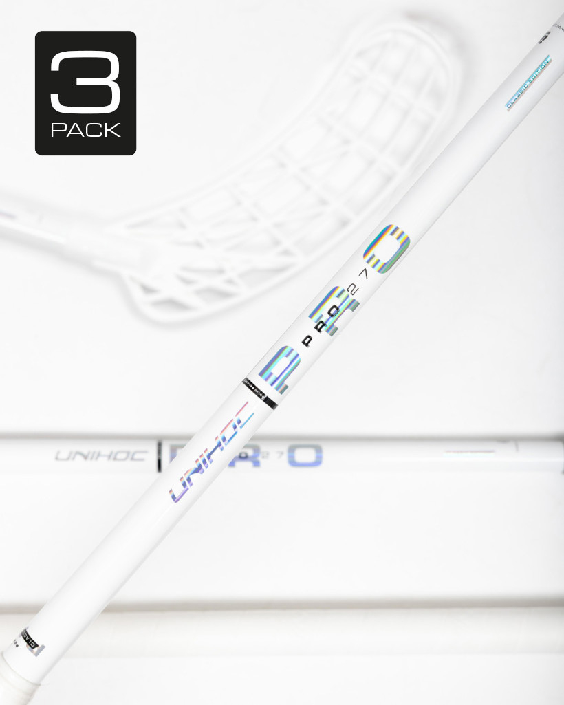 3-PACK STICK UNILITE PRO 27 CLASSIC ALL WHITE