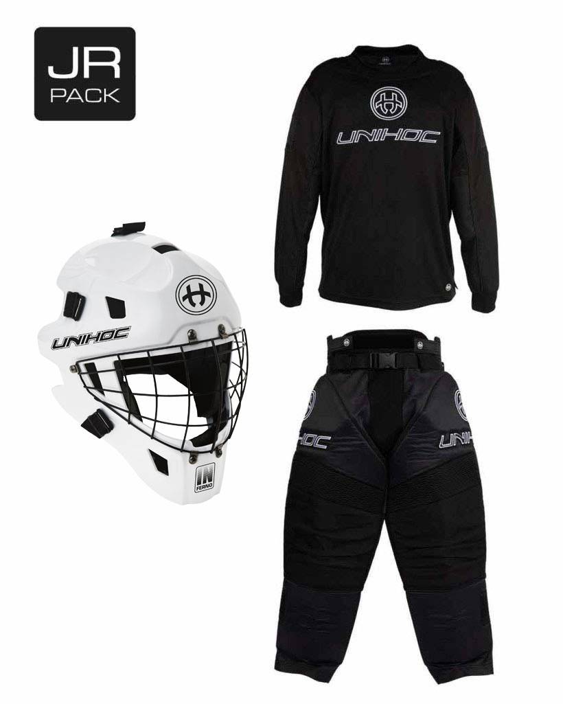 GOALIE PACK INFERNO ALL BLACK JR