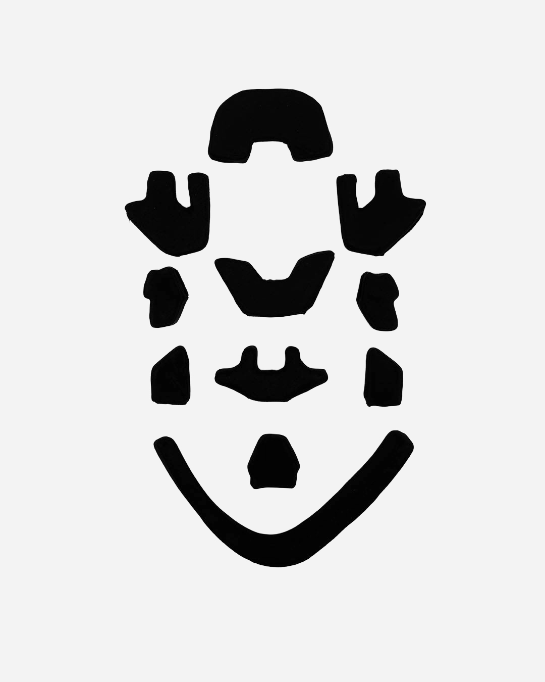 Mask spare part padding set High-end