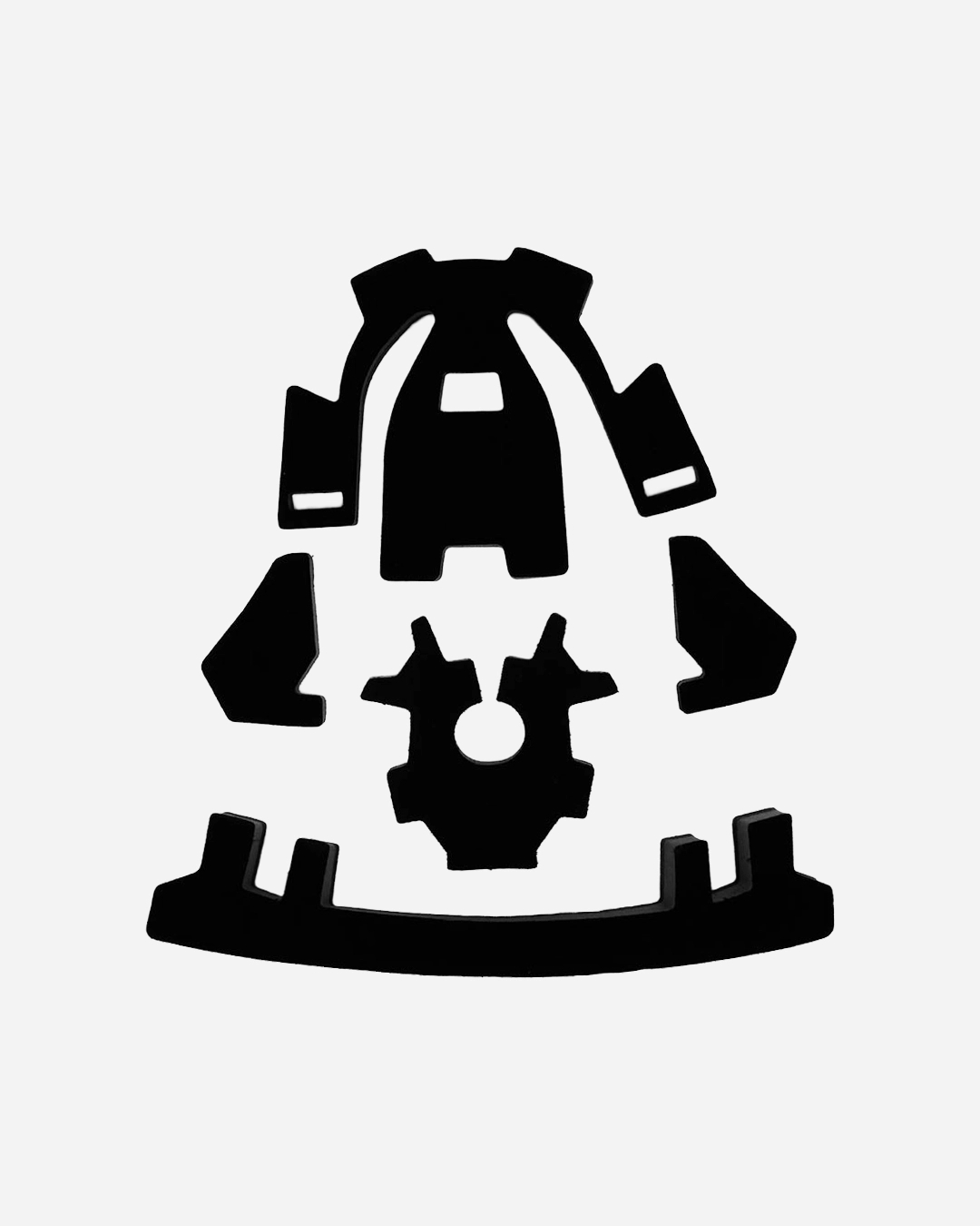 Mask spare part padding set Middle-end
