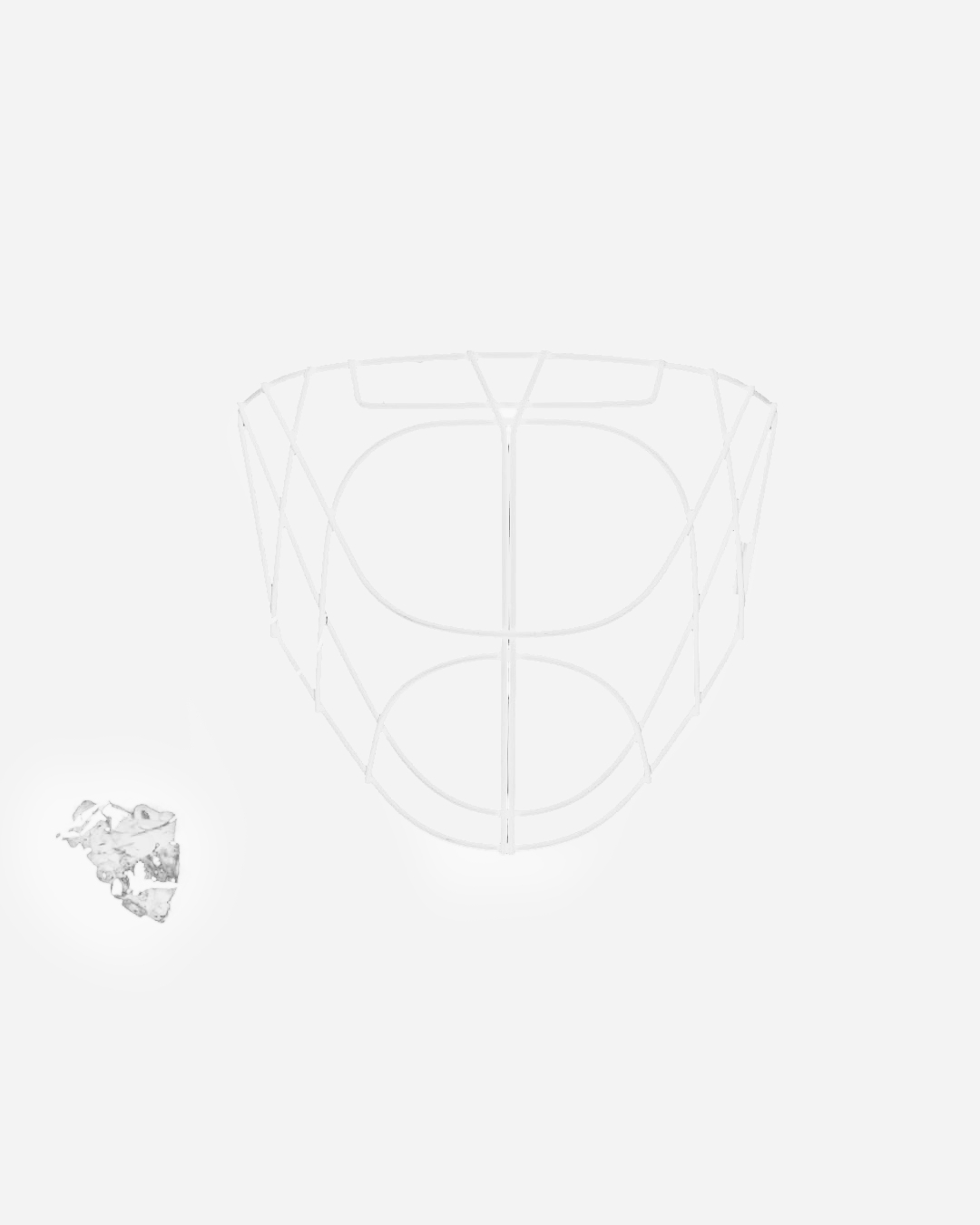 MASK SPARE PART CAGE ALPHA PRIME WHITE
