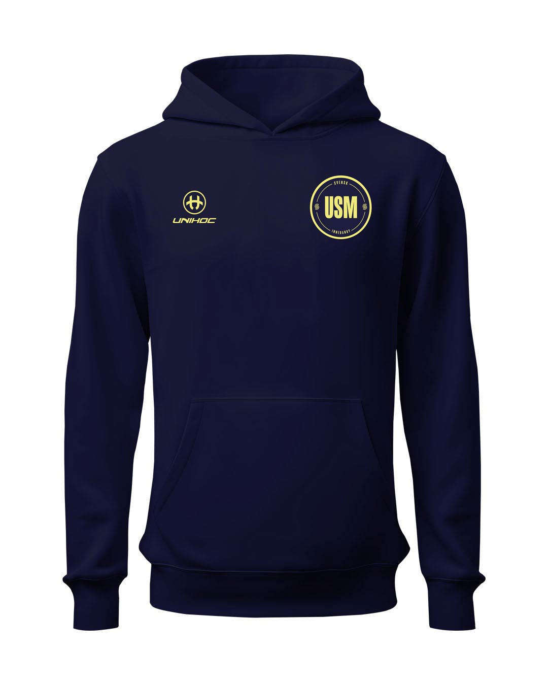 HOOD UNIHOC UNGDOMS-SM BLUE