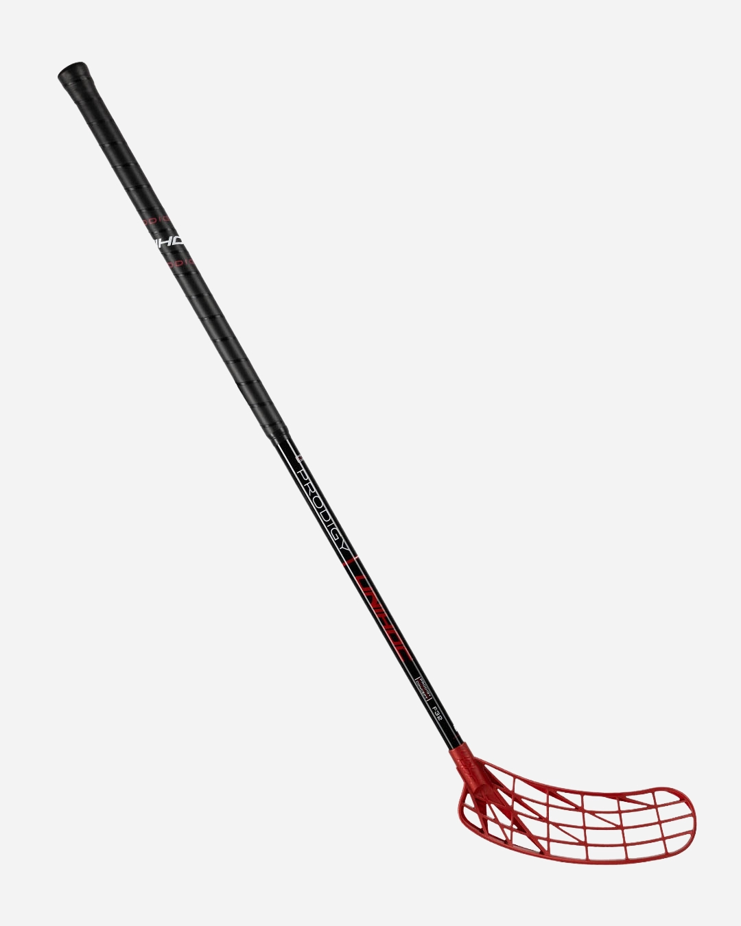 STICK UNILITE PRODIGY 32 BLACK/RADIANT RED-rollover image