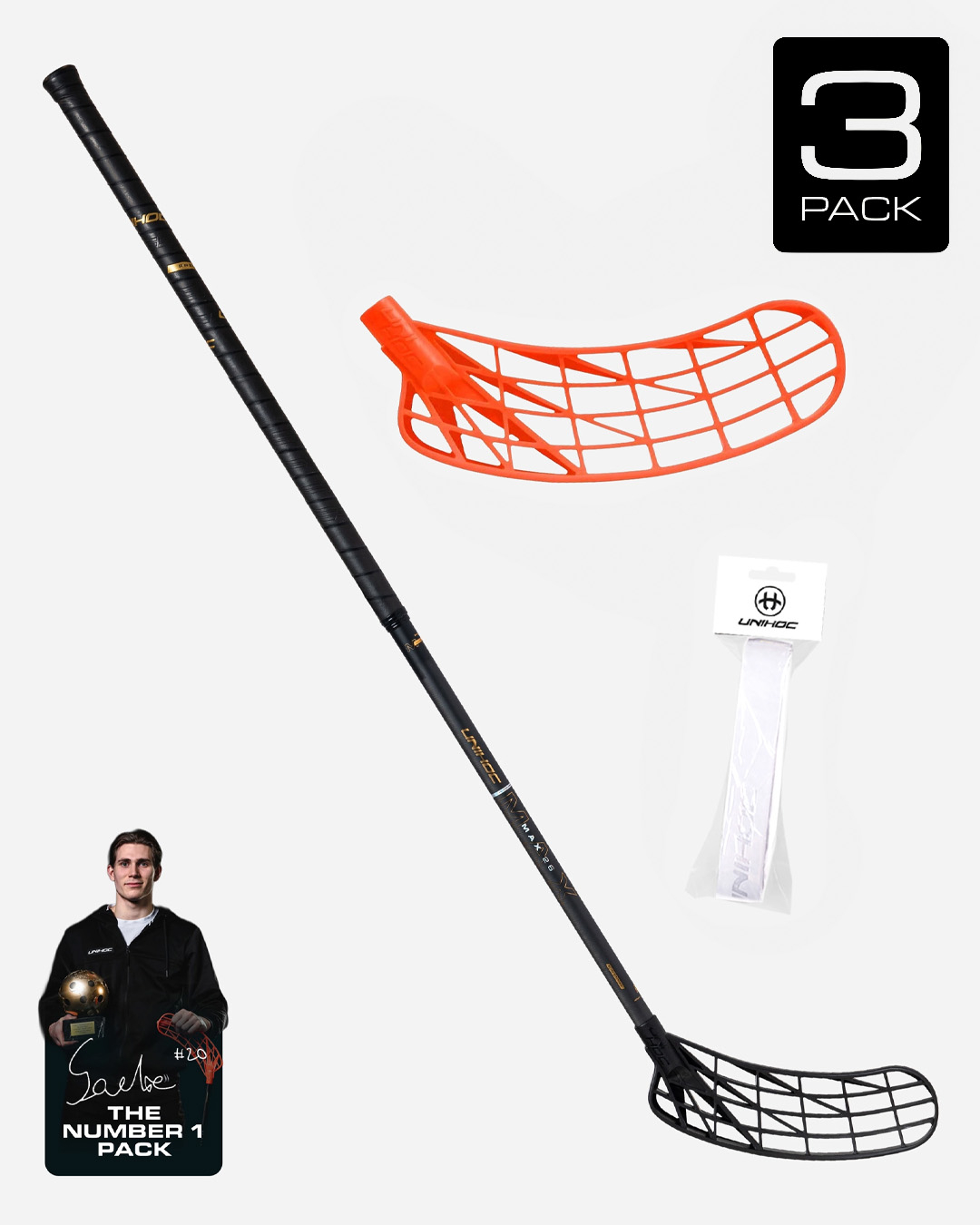 3-PACK - THE NUMBER 1 UNILITE MAX 26 SLIM