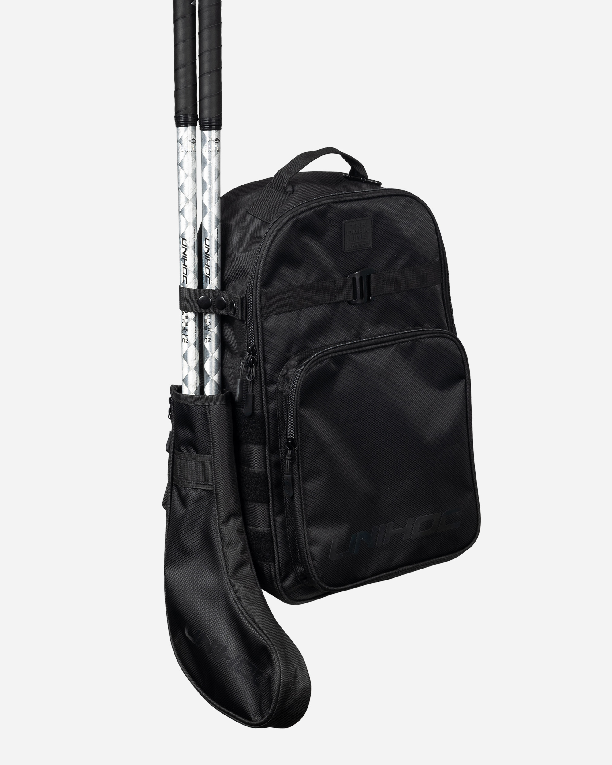 BACKPACK DARK LINE BLACK (WITH STICKHOLDER) 25L