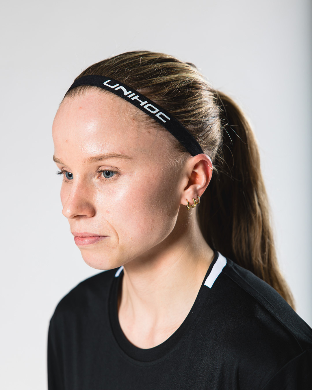 HAIRBAND UNIHOC CLASSIC BLACK-rollover image