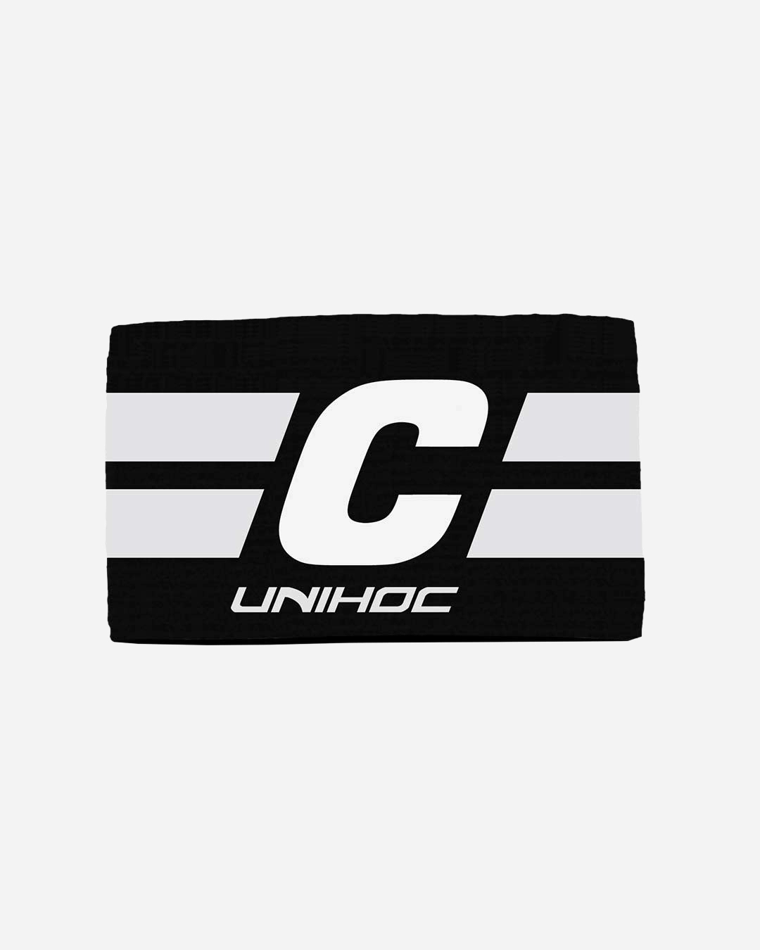 Captain´s band LEADER black/white