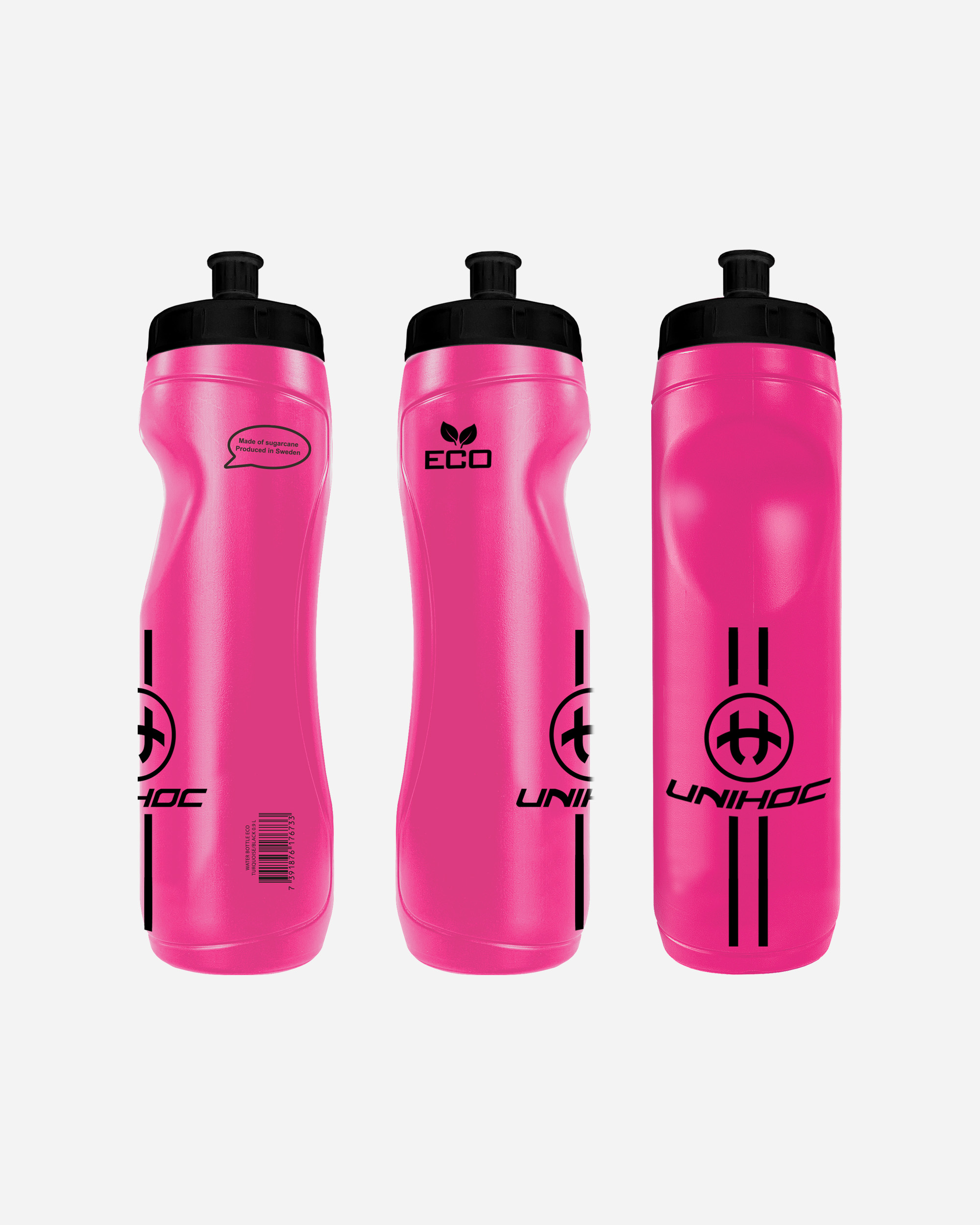 WATER BOTTLE ECO PINK 0.9L