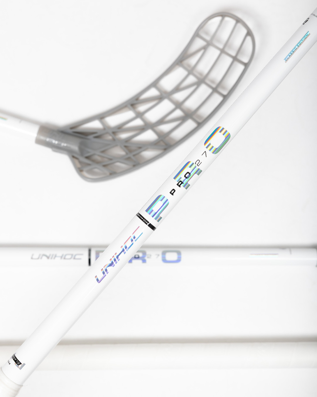 2-PACK STICK UNILITE PRO 27 WHITE/SILVER CLASSIC