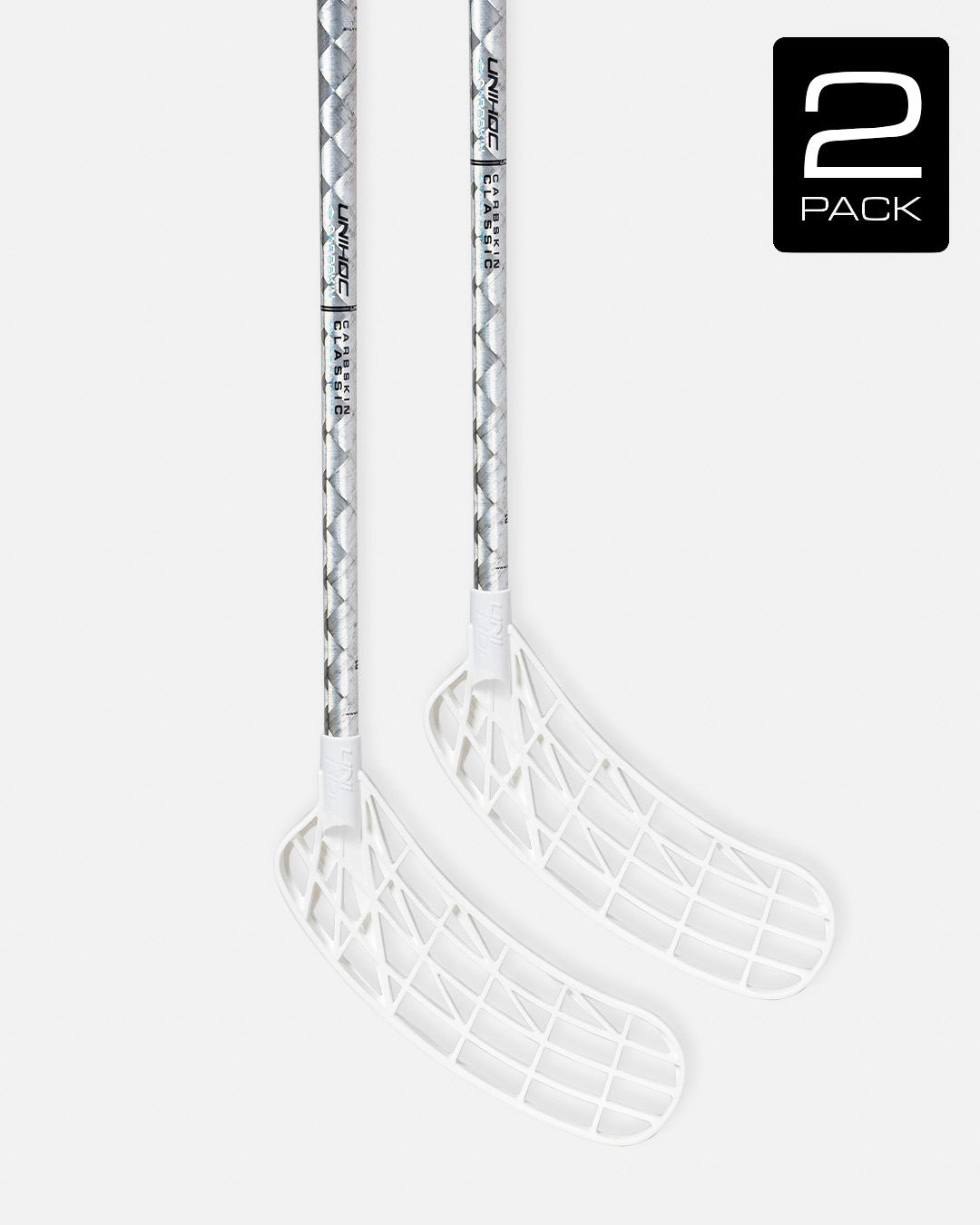 2-PACK STICK UNILITE CARBSKIN TI 26 CLASSIC SILVER