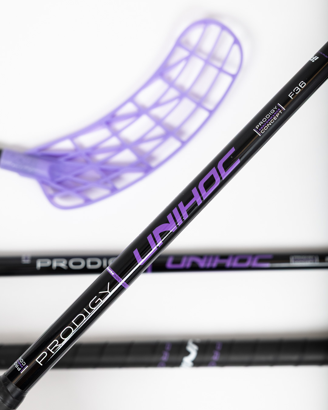 STICK UNILITE PRODIGY FL 36 BLACK/PURPLE KIDS
