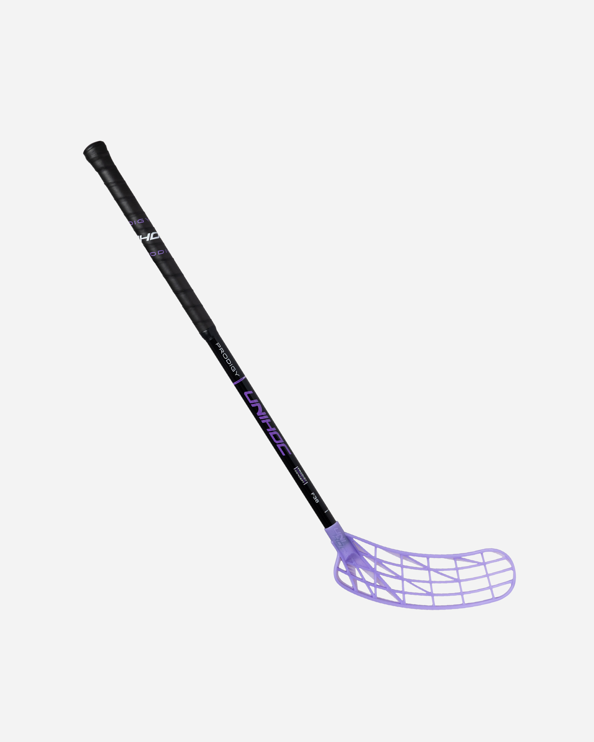 STICK UNILITE PRODIGY FL 36 BLACK/PURPLE KIDS-rollover image