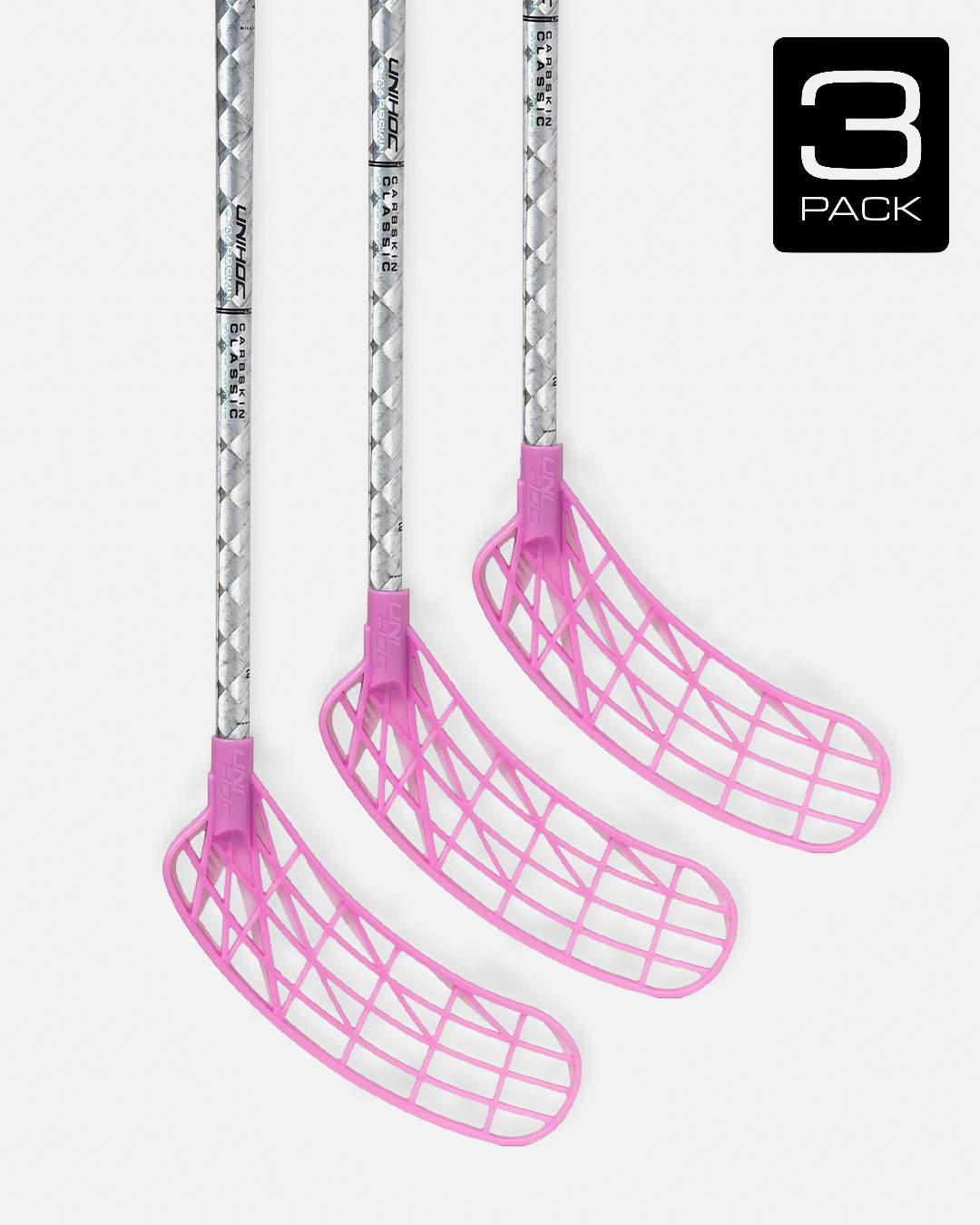 3-PACK STICK UNILITE CARBSKIN FL 29 CLASSIC PINK