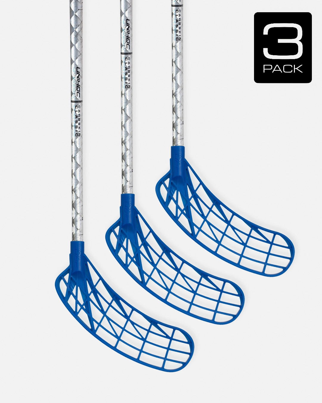 3-PACK STICK UNILITE CARBSKIN TI 26 CLASSIC BLUE