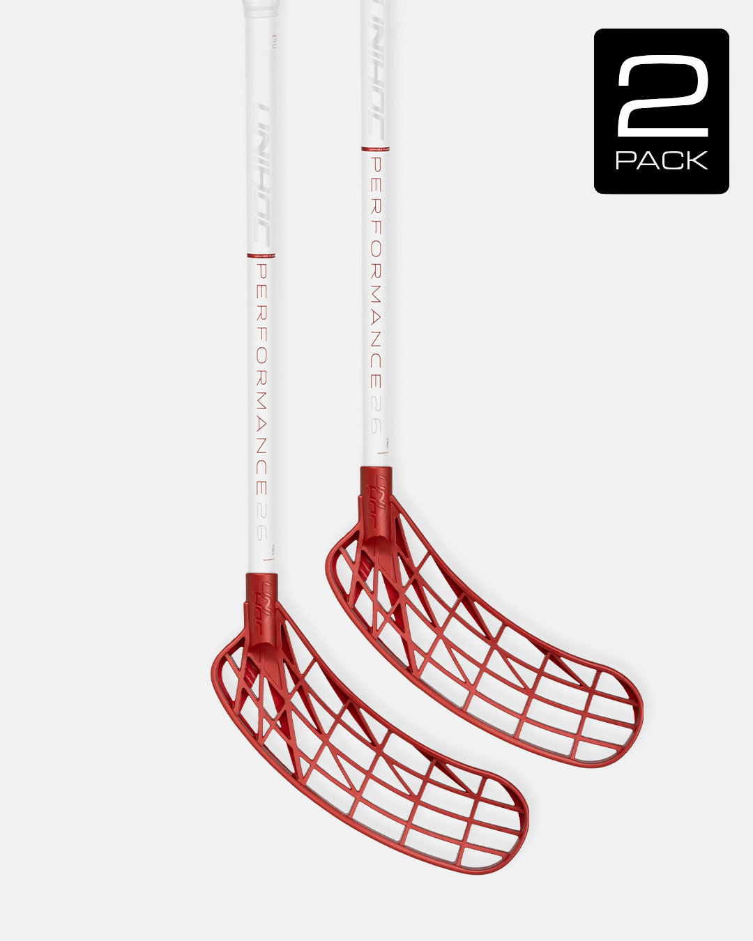 2-PACK STICK UNILITE PERFORMANCE FL 26 WHITE/RED