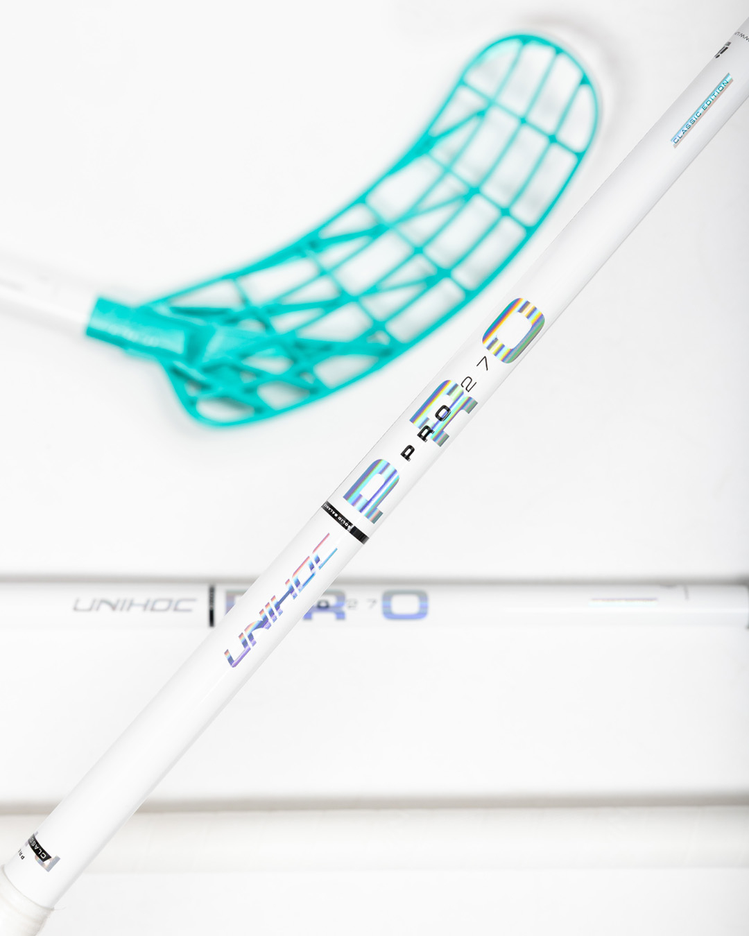 2-PACK STICK UNILITE PRO 27 CLASSIC WHITE/TURQUOISE