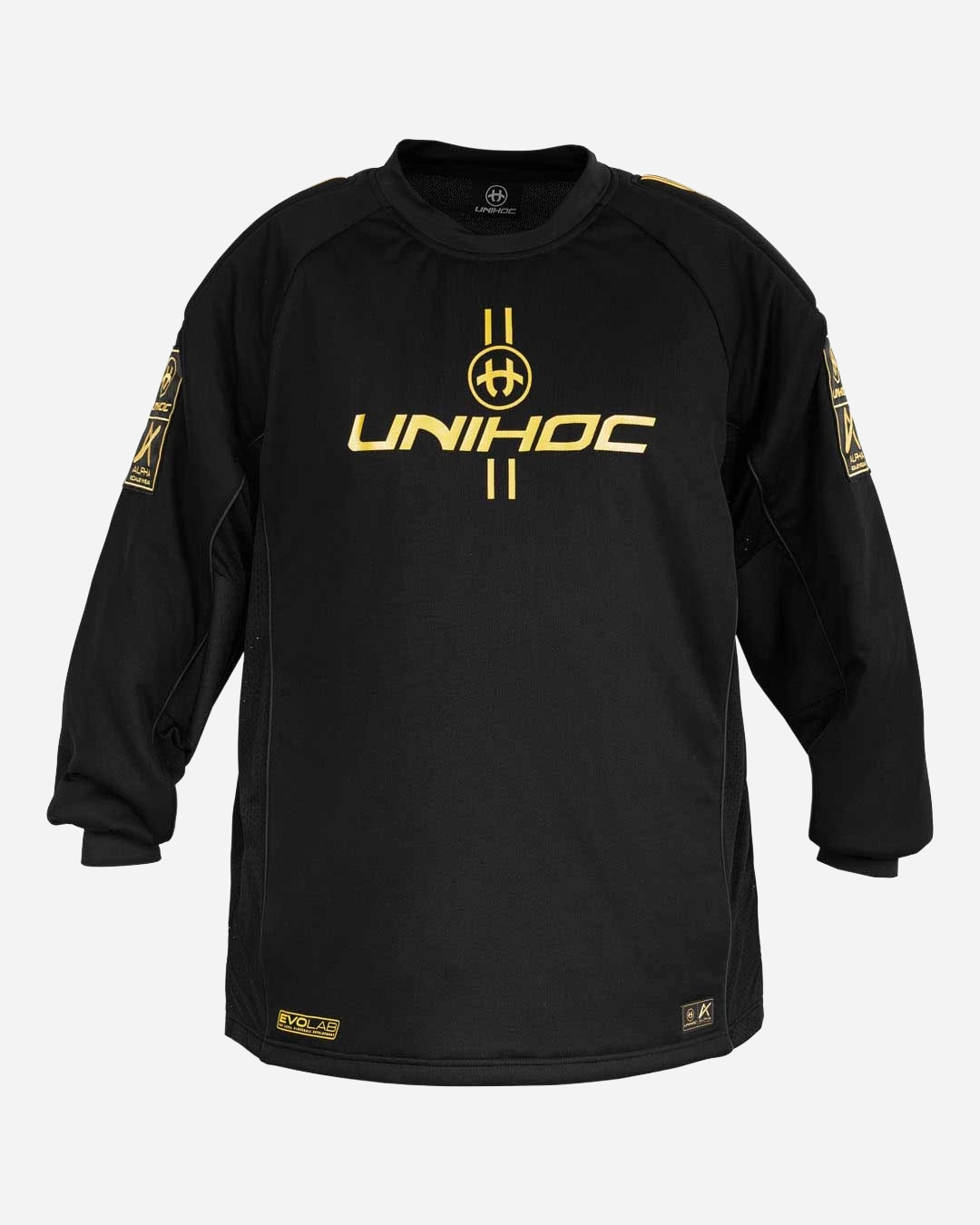 SWEATER ALPHA EVOLAB BLACK/GOLD